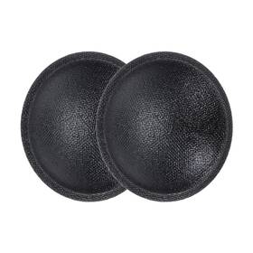 Gryfton 678202555446 2 Pcs Speaker Dust Cap 35mm/1.4 Inch Outer Diameter Oiled Cloth
