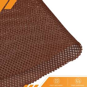 Gryfton 680811085320 Grill Cloth 0.5 X 1.45 Meters 20x57 Inch Polyester Fiber Brown