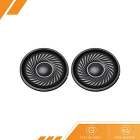 Gryfton 680811329554 2 X Round Internal Magnet Speaker Loudspeaker 8 Ohm 2w 1.5 Inch Dia Steel Shell