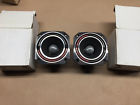 Gt-775 Goldwood Pair Nos New Titanium Bullet Tweeters Ohm