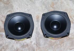 Gw-205-8 Gw Loudspeaker Pair Of Ohm Replacement Speaker Drivers New Open Box Never Used