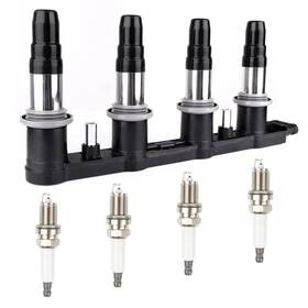 Hayiauto B0cn3118mb Uf620 Ignition Coils Pack 4pcs Iridium Spark Plugs Compatible Chevy