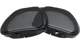 57-mesh Hogtunes 57 Mesh Replacement Front Speaker Grilles 98-13 Harley Davidson Flt