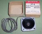 Ht-8 Vintage Philmore Inch Horn Tweeter Ohms Watts