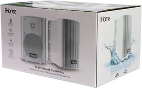 Ihsi-w650bt-pr-wht Ihome Bluetooth All Weather 6.5 Inch Small 300w Watt White