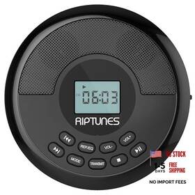 Impecca 840380200931 Cd Player Portable Rechargeable Battery Bulit-in - Wireless Dual Speakers