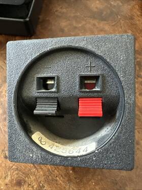 J1011-128105 Infinity J1011128105 Vintage Sm-152 Speaker Rear Connector Terminal