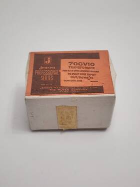 70cv10 Jensen New Vintage Transformer 70 Volt Line Input In The Box..ebin