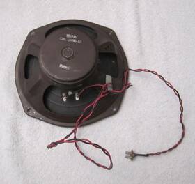 C8r.c6996-12 Jensen Vintage 7 1/2 Inch Loudspeaker 220935 010207