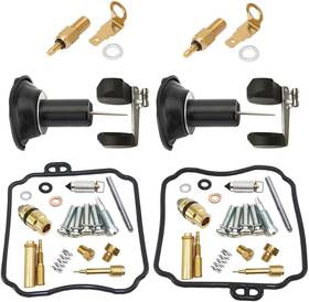 Jik 633183883322 Carburetor Repair Kit For Yamaha V-star 650 Xvs650 Custom Xvs650a