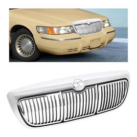 F8mz8200aa Jmtaat Cb-2419 Grille Grill Compatible With 1998-2002 Mercury Grand Marquis Gs/ls