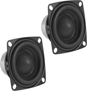 Ju-11578-2p Juzitao 2pcs 2 Inch 4ohm 10w Full Range Audio Speaker Woofer Loudspeaker With Fixing Holes