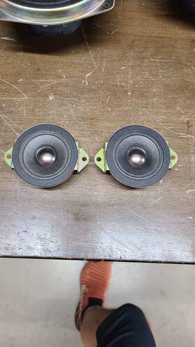 Hsa0599-03d Jvc Hsa149901b Pair Of Tweeters 8ohm