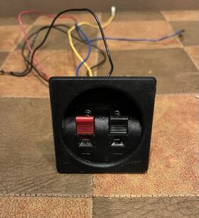 Jl-660-n Kenwood 25f063 Vintage Floor Speaker Terminal