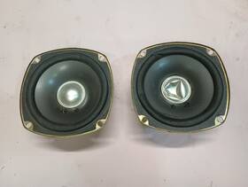 T06-0180-05 Kenwood Speakers Vintage Made In Japan 4 Inch Diameter - Tested