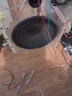 116808h Klh Subwoofer 8 Inch Paper Cone Woofer 4 Ohm - Refoamed
