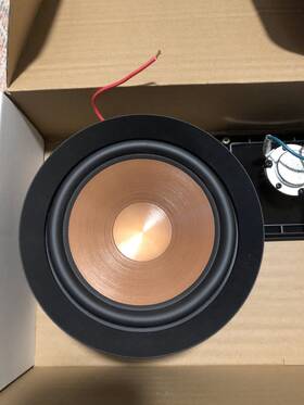 1070419 Klipsch Woofer V8028 From R-806 Fa Speaker Driver Oem 6.5 Inch Tested