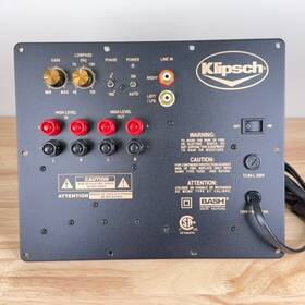A507450092 Klipsch Rpw10 Subwoofer Plate Amp For Parts Not Working No Power Blows Fuse