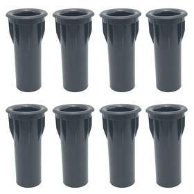 Lasenersm 723849058017 8 Pieces Black Speaker Port Tube 1.38 X 3.15 Inch Subwoofer Bass Reflex Tub