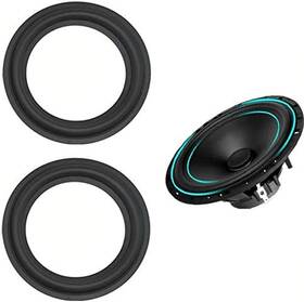 Linalife 313043416401 2pcs 5 Inch Speaker Foam Surround Repair Kit 125mm Perforated Rubber Edge Ri