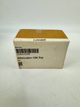 10klvcdw Lowell Volume Control Attenuator 1-gang Mood Potentiometer