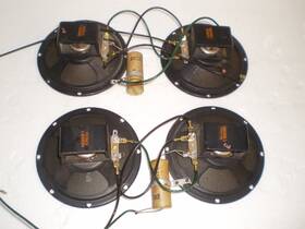 580058-1 Magnavox 5 Inch Alnico Tweeter Set Of 4