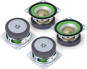 Makerhawk 744759110190 2 Inch 4 Ohms 5w Full Range Audio Speaker Stereo Woofer Loudspeaker For Ar