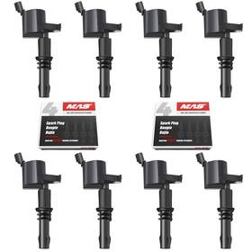 Mas B0dwhs82y4 Ignition Coils Dg511 Sp515 Sp546 Spark Plugs Compatible Lincoln Expedition