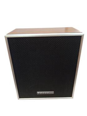 Eas-16p49sm Matsushita Single Vintage Panasonic 8w 8 6.5in Wood Bookshelf Speaker Works