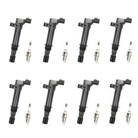 Mayasaf B0b5tysdmc Uf270 Ignition Coils And Spark Plugs Set Of 8 Fit For Chrysler 2007