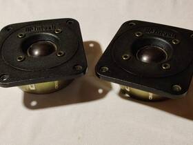 03612200 Mcintosh J43tnv 2 X Soft Dome Tweeter Speakers Excellent Working -