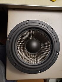 55-3550 Mcm Audio Select 8 Inch Die Cast Carbon Fiber Woofer Ohm