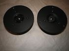Mdt-33 Tweeters Magnet Assambly Silk Double " Morel Dome Domes Pair Matched 1