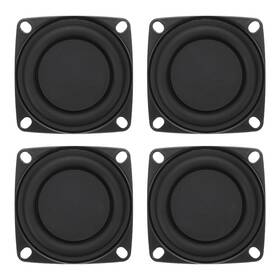 Meccanixity Mea250503ee002624 4 Pcs Passive Radiator 2 Inch Woofer Vibrating Membrane Rubber Vibration Dia
