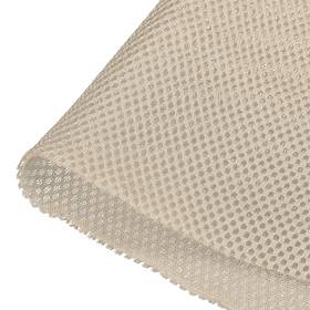 0.5x1.45m Metallixity 655692222720 Speaker Grill Cloth Polyester Fiber Stereo Mesh Fabric Beige