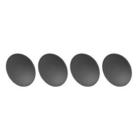 Metallixity 680520350399 4pcs Speaker Dust Cap 4.5 Inch Subwoofer Paper Dome Cover Caps Diy