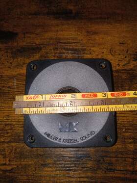950911 Miller & Kreisel M&k And Tweeter 4 Ohm S-85 Used Tested