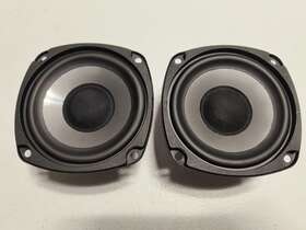 5dr-61076 Mirage Matched Pair 2 Frx-c-1 4.5 Inch Woofers 5dr 61076 Tested Excellent Cond