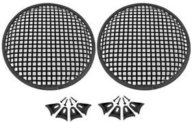 Mkdjs18 Mk Audio 2 Inch Subwoofer Speaker Metal Mesh Cover Waffle Grill
