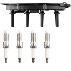 Moauto B0cqnhh87c Ignition Coil Pack Module Uf391 Gn10112 4 Pcs Iridium Spark