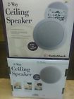 40-4091 Model Shack 2-way Pair Speaker 2 Ceiling Radio 40-4096 Stock -