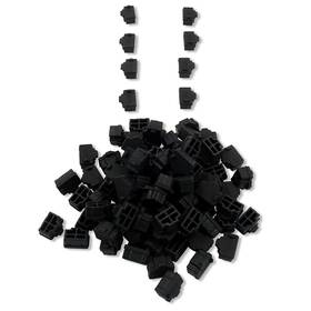 Moi240513005 Moicstiy 125pcs Ethernet Dust Cover Rj45 Anti-dust Silicone Plugs Protector Stopper C