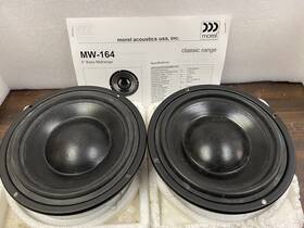 Mw-164 Morel Pair Of Woofers