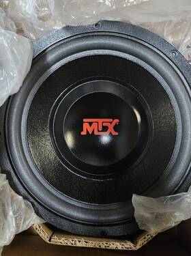 10mc1187p Mtx Audio 10 Inch 8 Ohm Replacement Speaker 1 1/2 Voice Coil For Tb10x2