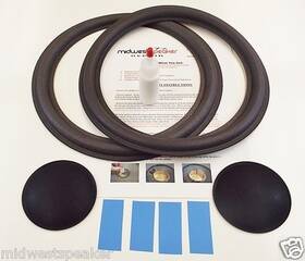 5346 Mw Audio Altec Lansing Model Santana Ii 12 Inch Woofer Speaker Refoam Kit Shims And Caps