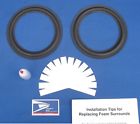Ar-33bx Na Acoustic Research Speaker Foam Surround Repair Kit Woofer Refoam