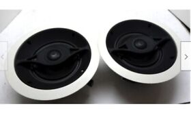 91595 New Unused Pair Of Sonance Symphony 622 Tr 2-way In-wall Speaker 6.5inch White