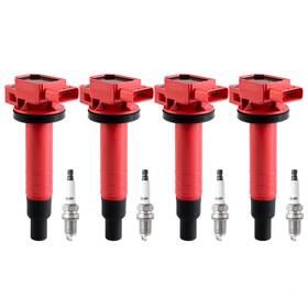 Nextirrer B0cdkq5rcy Ignition Coils Pack 4 Iridium Spark Plugs Uf316 Compatible Scion Xa