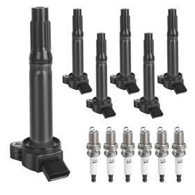 B0btsgxcjc Npauto Ignition Coil Pack Spark Plugs Replacement For 3.5 V6 Toyota Sienna
