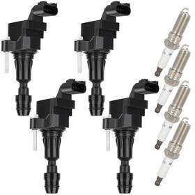 Ocpty B0c7qygw5l Coil Packs And Spark Plug For Uf491 Compatible 2010-2016 Buick